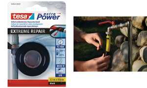 tesa Reparaturband Extreme Repair Tape, 19 mm x 2,5 m (8756064)