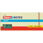 tesa Office Notes Haftnotizen, 50 x 40 mm, gelb (8757653)