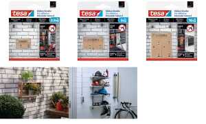 tesa Klebeschraube für Mauerwerk, r echteckig, 2,5 kg (8759225)