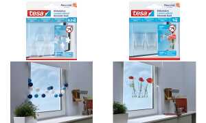 tesa Powerstrips Klebehaken für Gla s, transparent (8759241)