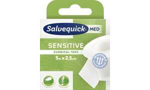 CEDERROTH Salvequick MED Fixierpfla ster sensitiv, 25mm x 5m (8910052)