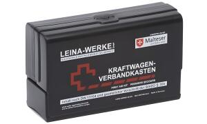 LEINA KFZ-Verbandkasten Star II, In halt DIN 13164, schwarz (89100581)