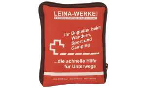 LEINA Erste-Hilfe Reise-Set, 21-tei lig, rot (8950005)