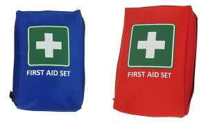 LEINA Mobiles Erste-Hilfe-Set Firs t Aid, 21-teilig, blau (8950051)