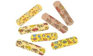 LEINA Kinder-Pflaster, 19 x 72 mm, wasserfest, bunte Motive (8971250)