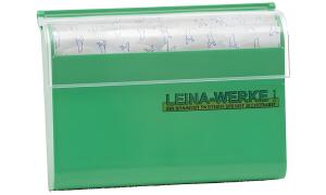 LEINA Pflasterspender, nachfüllbar, aus Kunststoff, grün (8976000)