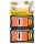Post-it Haftmarker Index, 25,4 x 43 ,2 mm, orange, Vorteil (9006105)