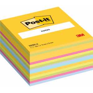Post-it Haftnotiz-Würfel, 76 x 76 m m, 450 Blatt, Ultrafarbe (9006599)