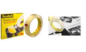 3M Scotch doppelseitiger Klebefilm 665, 19 mm x 33,0 m (9011274)