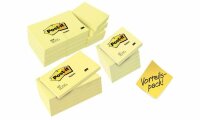 Post-it Haftnotizen, 76 x 76 mm, ge lb, 5 + 1 GRATIS...