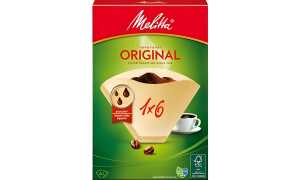 Melitta Aroma-Filtertüten 1x6, na turbraun (9509289)