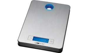 CLATRONIC Küchenwaage KW 3412, Trag kraft, 5 kg, edelstahl (95272709)