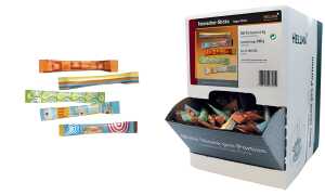 HELLMA Feinzucker-Sticks, im Displa ykarton (9613700)