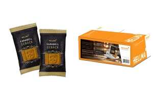 HELLMA Edles Gebäck Karamell, einze ln verpackt, im Karton (9677022)