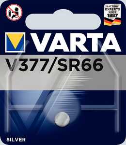 Knopfzelle V377 Lithium 3,0V 90mAh