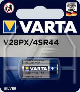 VARTA Electronics V28PX Silberoxid- Fotobatterie, 6,2 V, 145mAh