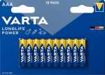 Batterie Micro Longlife Power AAA, 10er Pack, LR03, 1,5V