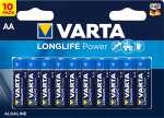 Batterie Mignon Longlife Power AA, 10er Pack, LR06, 1,5V