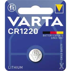 Batterie Knopf Lithium 3V CR1220 1er VARTA 06220101401