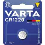 Batterie Knopf Lithium 3V CR1220 1er VARTA 06220101401