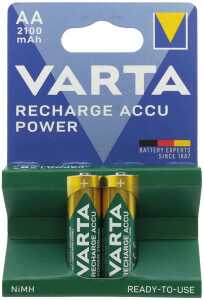 VARTA Batterie Akku Power Mignon AA 2er Blister