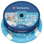 Rohling CD-R 80 Min. 700MB, 52-fach Inkjet printable in...