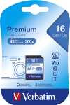 SDHC Speicherkarte, 16 GB, Premium Class 10, U1, UHS-I...