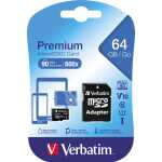 microSDXC Speicherkarte, 64 GB, Premium, Class 10, U1,...