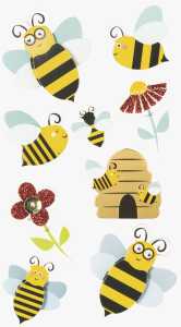 HEYDA Sticker Mix Bienen 4005329148613