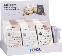 HEYDA Display Rubbelsticker