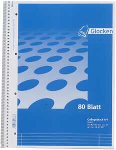 Glocken Collegeblock A4 ECF Lineatur 27
