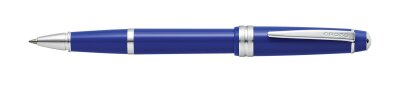 Cross Rollerball Bailey Light Blau-Lack/Chrom, aus Kunststoff