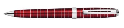 Sheaffer Prelude Kugelschreiber Rot horizontales Linienmuster, G-box