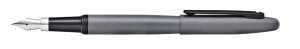 Sheaffer VFM Füllfederhalter M Mattgrau schwarze Beschläge, Self Serve