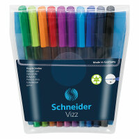 Schneider Kugelschreiber Vizz M sortiert Karton-Etui 10...