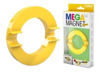 Dahle MEGA Magnet CIRCLE XL gelb, Durchmesser 80 mm mit...