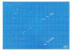 Dahle Selbstschließende Schneidematte A0 blau,...