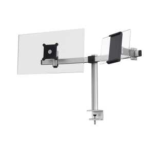 Durable Monitorhalter Tischklemme si für 1 Monitor und 1 Tablet