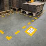 Durable Bodenmarkierungsfenster A5 ge 10St ablösbar