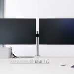 Durable Monitorhalter Tischklemme si 780x445x190mm für 2 Monitore