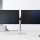 Durable Monitorhalter Tischklemme si 780x445x190mm für 2 Monitore