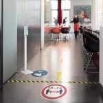 Durable Bodenmarkierung Form Pfeil ge 10St ablösbar