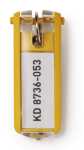Durable Schlüsselanhänger bunt 24St KEY CLIP je...