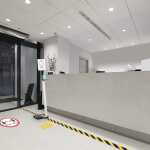 Durable Bodenmarkierungsband ge/sw 50mmx15m ablösbar DURALINE