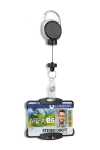 Durable Betriebsausweishalter 54x87 sw mit Jojo EXTRA STRONG
