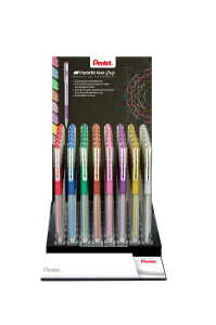 Pentel Geltintenroller Hybrid M Display