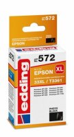 Edding Tintenpatrone EDD-572 ersetzt Epson T33XL (T3361)