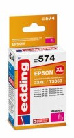 Edding Tintenpatrone EDD-574 ersetzt Epson T33XL (T3363)