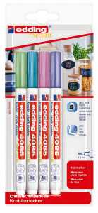 Edding Kreidemarker 4085 1-2 mm 4er-Set metallic
