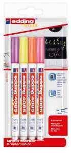 Edding Kreidemarker 4085 1-2 mm 4er-Set neon
